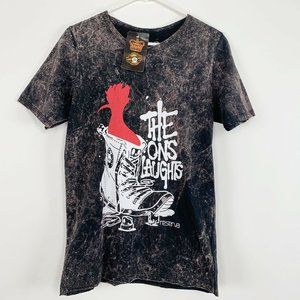 RESERVA Mens T-Shirt Small 100% Cotton Distressed